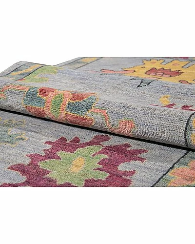 Apadana Modern Floral Hand-Knotted Wool Rug Home 4 Apadana Modern Floral Hand-Knotted Wool Rug Home - Image 2