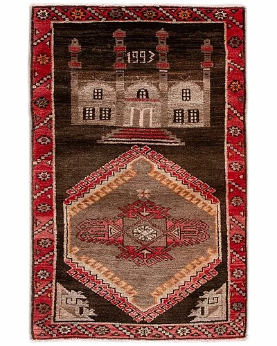 Apadana Vintage Turkish Hand-Knotted Wool Rug Home 3 Apadana Vintage Turkish Hand-Knotted Wool Rug Home