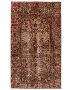 Apadana Vintage Distressed Hand-Knotted Wool Rug Home