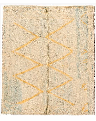 Apadana Mid-20th Century Moroccan Hand-Knotted Wool Rug Home 3 Apadana Mid-20th Century Moroccan Hand-Knotted Wool Rug Home