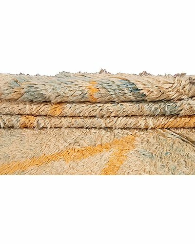 Apadana Mid-20th Century Moroccan Hand-Knotted Wool Rug Home 4 Apadana Mid-20th Century Moroccan Hand-Knotted Wool Rug Home - Image 2