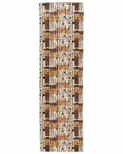 Apadana Mid-20th Century Abstract Hand-Knotted Wool Rug Home