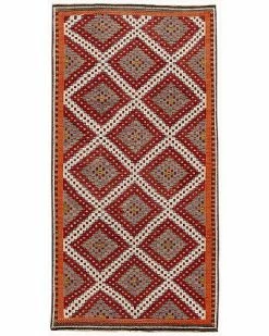 Apadana Vintage Soumak Hand-Woven Wool Rug Home