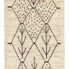Apadana Modern Geometric Hand-Knotted Wool Rug Home -Apadana store online 3050518374 RLLD 1