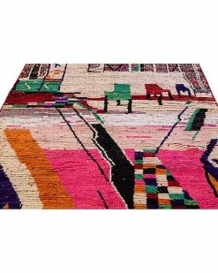 Apadana Vintage Moroccan Hand-Knotted Wool Rug Home 7 Apadana Vintage Moroccan Hand-Knotted Wool Rug Home -Apadana store online 3050571710 RLLD 3