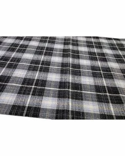 Apadana Modern Geometric Hand-Woven Black Wool Rug Home -Apadana store online 3050573336 RLLD 3