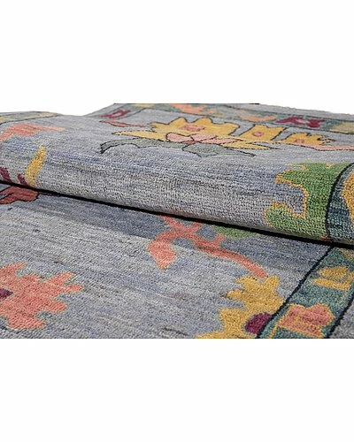 Apadana Modern Floral Hand-Knotted Wool Rug Home 4 Apadana Modern Floral Hand-Knotted Wool Rug Home - Image 2