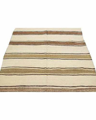 Apadana Vintage Flatweave Hand-Woven Wool Rug Home 5 Apadana Vintage Flatweave Hand-Woven Wool Rug Home - Image 3