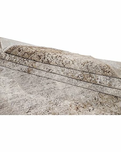 Apadana Vintage Overdyed Hand-Knotted Wool Rug Home 4 Apadana Vintage Overdyed Hand-Knotted Wool Rug Home - Image 2