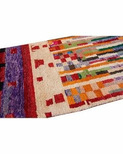 Apadana Vintage Moroccan Hand-Knotted Wool Rug Home 7 Apadana Vintage Moroccan Hand-Knotted Wool Rug Home -Apadana store online 3050665210 RLLD 3