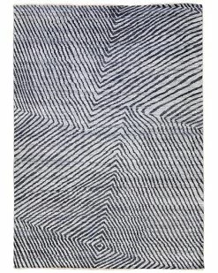 Apadana Modern Abstract Hand-Knotted Wool Rug Home