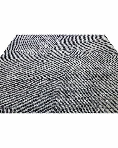 Apadana Modern Abstract Hand-Knotted Wool Rug Home 5 Apadana Modern Abstract Hand-Knotted Wool Rug Home - Image 3