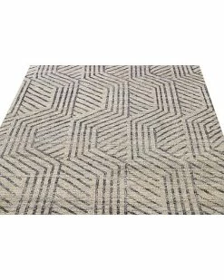 Apadana Modern Chevron Hand-Knotted Wool Rug Home -Apadana store online 3050705298 RLLD 3