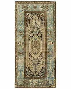 Apadana Antique Malayer Hand-Knotted Wool Rug Home