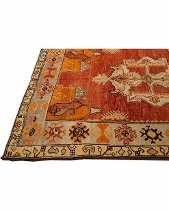 Apadana Vintage Medallion Hand-Knotted Wool Rug Home 7 Apadana Vintage Medallion Hand-Knotted Wool Rug Home -Apadana store online 3050764279 RLLD 3