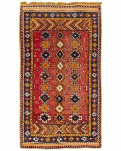 Apadana Early 20th Century Moroccan Hand-Knotted Wool Rug Home