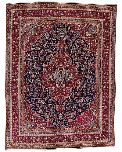 Apadana Vintage Persian Hand-Knotted Wool Rug Home 3 Apadana Vintage Persian Hand-Knotted Wool Rug Home