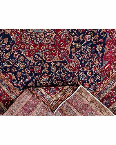 Apadana Vintage Persian Hand-Knotted Wool Rug Home 4 Apadana Vintage Persian Hand-Knotted Wool Rug Home - Image 2