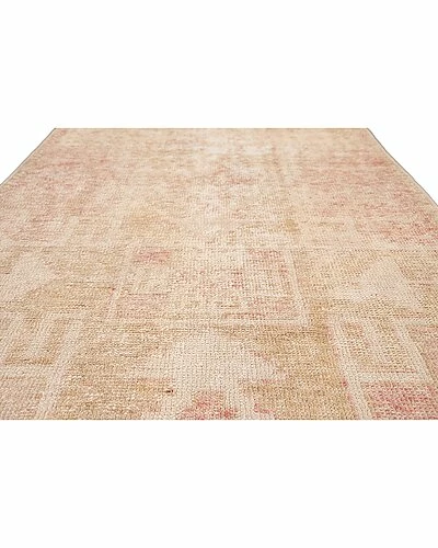 Apadana Vintage Geometric Hand-Knotted Wool Rug Home 5 Apadana Vintage Geometric Hand-Knotted Wool Rug Home - Image 3