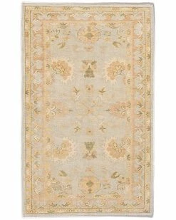 Apadana Modern Oushak Hand-Knotted Wool Rug Home