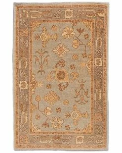 Apadana Modern Oushak Hand-Knotted Wool Rug Home